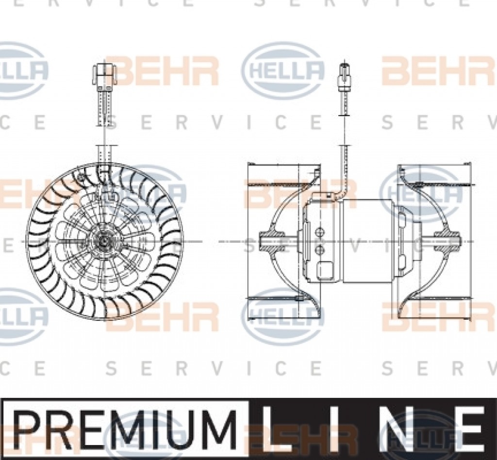 Blower Motor E46 E83 X3